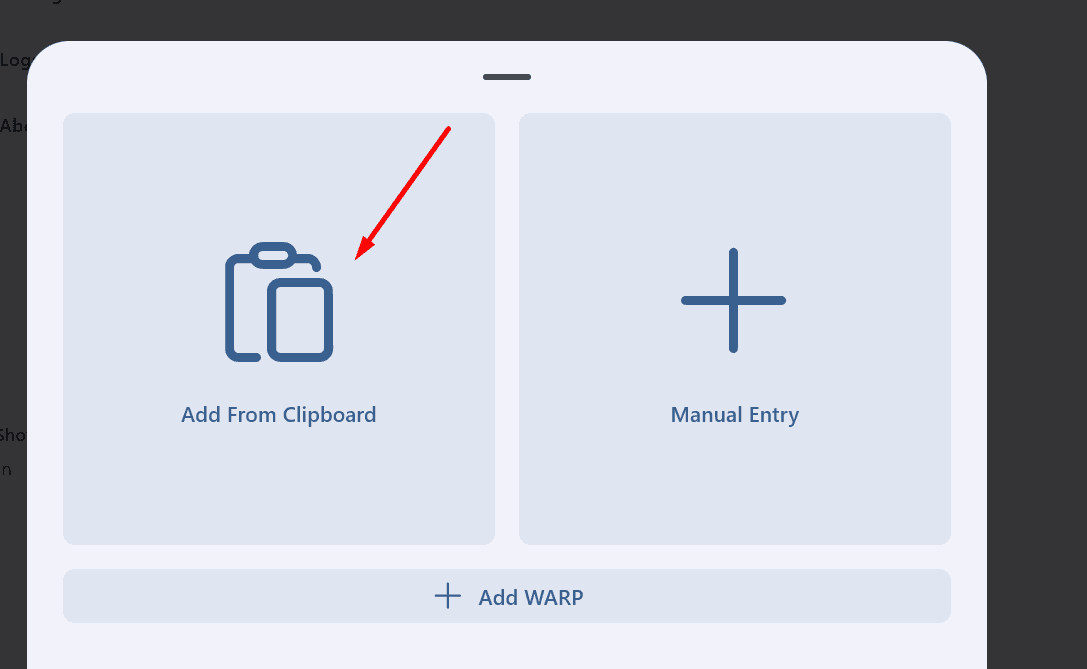 Hiddify Guide Step 2